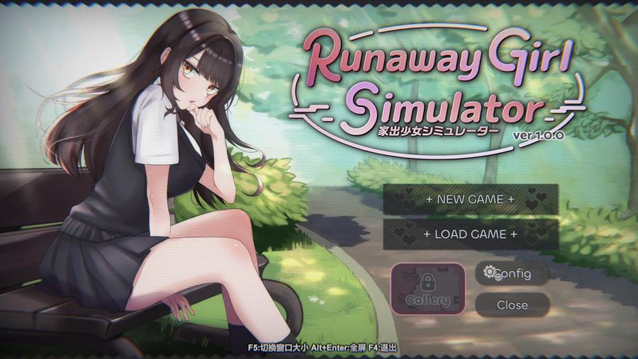 [PC][SLG]家出少女模拟器/Runaway Girl Simulator-[DL官方中文版]-精选游戏荟